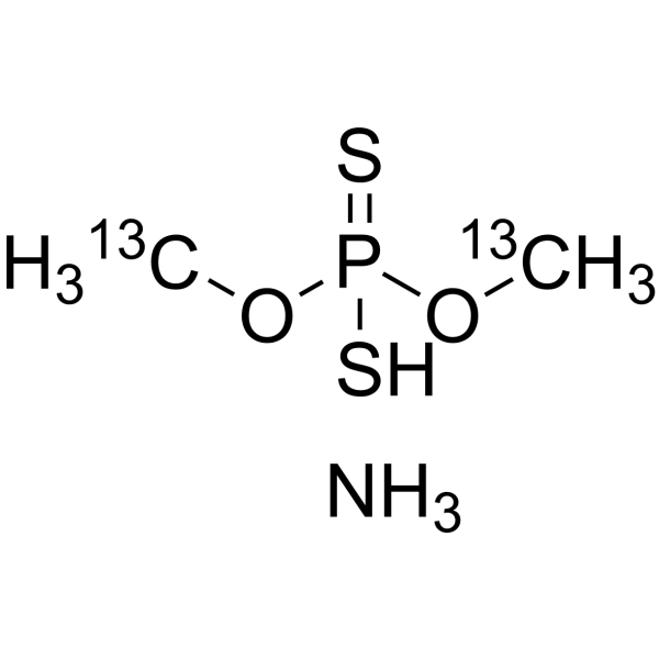 O,O-Dimethyl dithiophosphate-13C2 ammonium 1329610-82-3